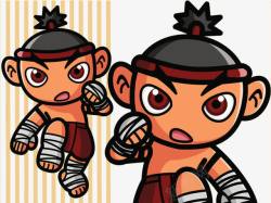 泰国拳击运动素材