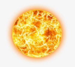 火焰球体太阳火球高清图片