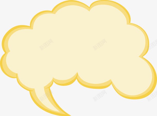 橙粉色对话框png免抠素材_88icon https://88icon.com 云彩对话框 人物语言框 矢量源文件 童真 粉笔对话框