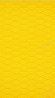 黄色中国风底纹背景