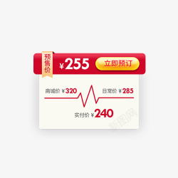 狂欢价格曲线素材