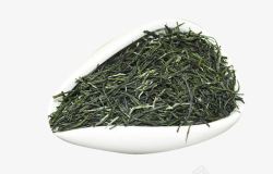 一盘干茶叶信阳特产毛尖茶高清图片