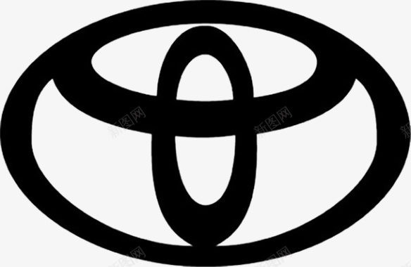 汽车logo一汽丰田汽车LOGO图标图标