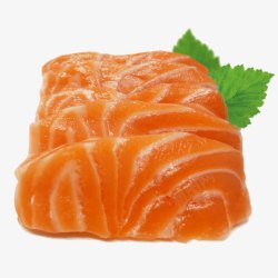 丹麦三文鱼片美味三文鱼高清图片