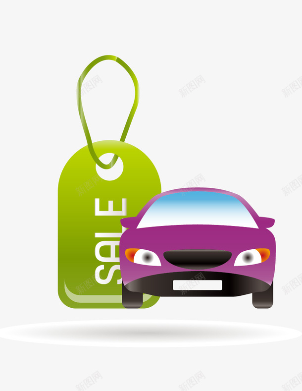 销售汽车矢量图eps免抠素材_88icon https://88icon.com sale 吊牌 汽车 矢量汽车 紫色汽车 矢量图