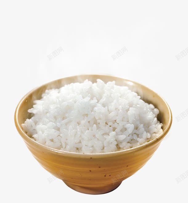 一碗白米饭png免抠素材_88icon https://88icon.com 木碗 米饭 食物
