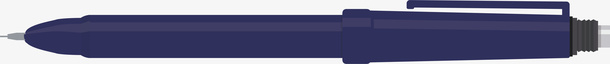 蓝色中性笔矢量图ai免抠素材_88icon https://88icon.com 中性笔 书写工具 办公用品 学习用品 生活百科 笔 自来水笔 设计 矢量图