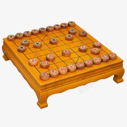 实木象棋棋盘素材