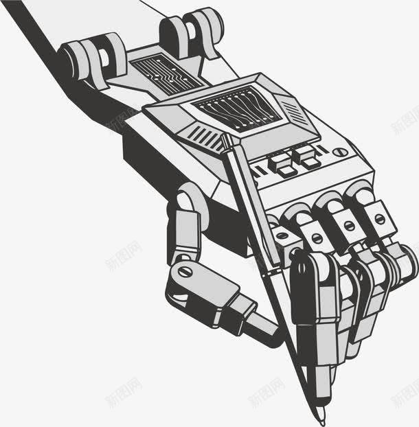 机械手臂png免抠素材_88icon https://88icon.com 机器人 机械手臂 自动化