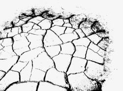 开裂的地面素材