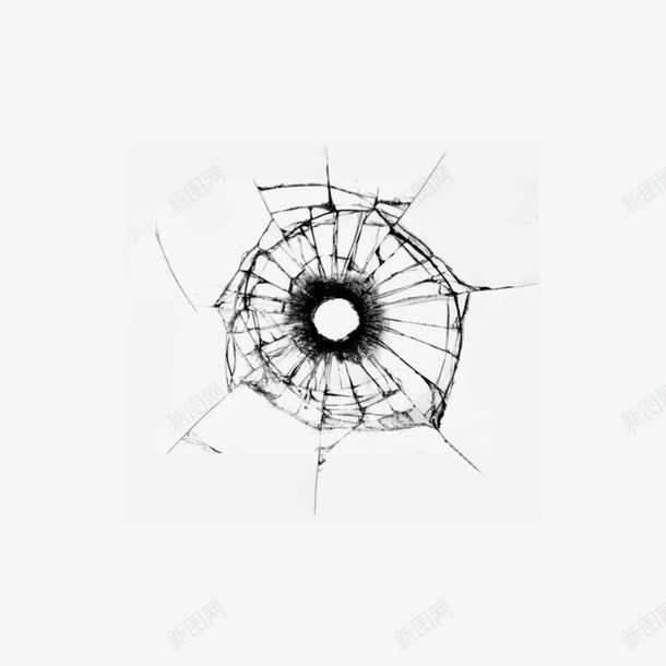 被打穿洞的破碎的玻璃png免抠素材_88icon https://88icon.com 卡通 洞 玻璃 破碎的玻璃 蜘蛛网