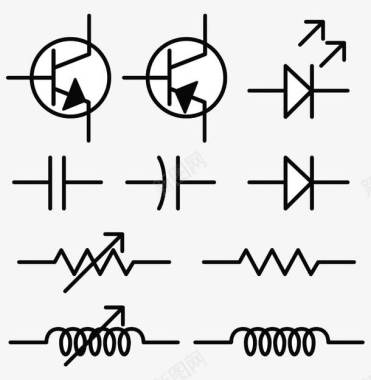表PNG图物理电路图标图标
