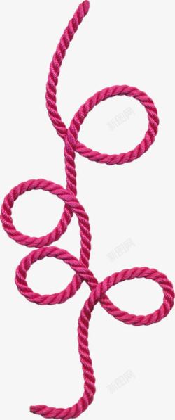 编织绳红色绳子高清图片
