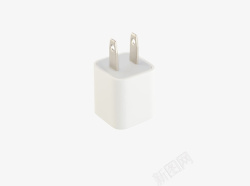 苹果充电器白色充电苹果数据头高清图片