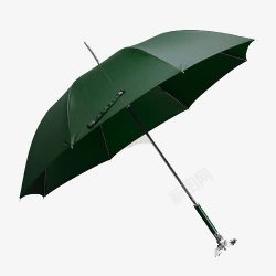 墨绿色雨伞素材