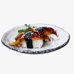 日式鳗鱼寿司餐饮食品素材