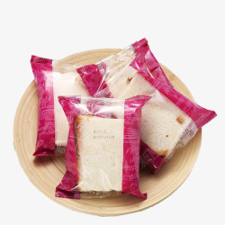 奶酪夹心紫米奶酪面包散装高清图片