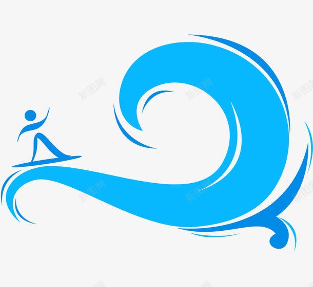 蓝色水波水滴png免抠素材_88icon https://88icon.com 冲浪 水波 水滴 河水 波浪 波纹 海洋 蓝色