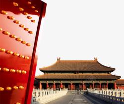 红大门北京红大门和故宫高清图片