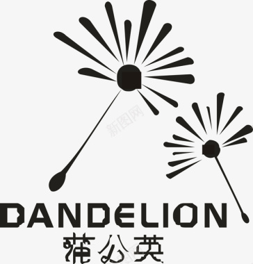 中国航天企业logo标志蒲公英服饰logo图标图标