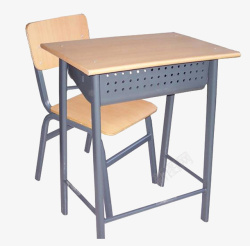 木质学校板报学校课桌椅高清图片