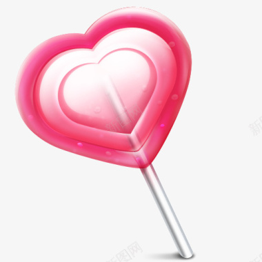 质感棒棒糖爱棒棒糖糖ValentinesDayicons图标图标