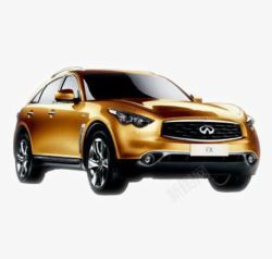 土豪金汽车素材