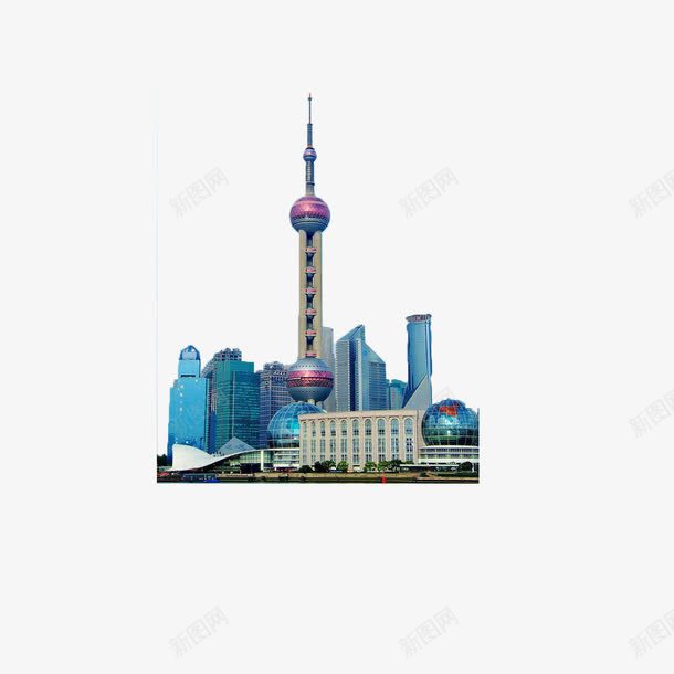 上海陆家嘴png免抠素材_88icon https://88icon.com 上海滩 东方明珠 外滩 陆家嘴