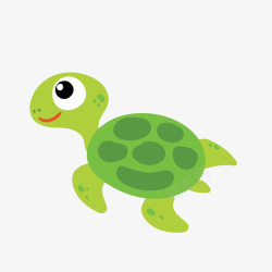 跑步的乌龟卡通乌龟高清图片