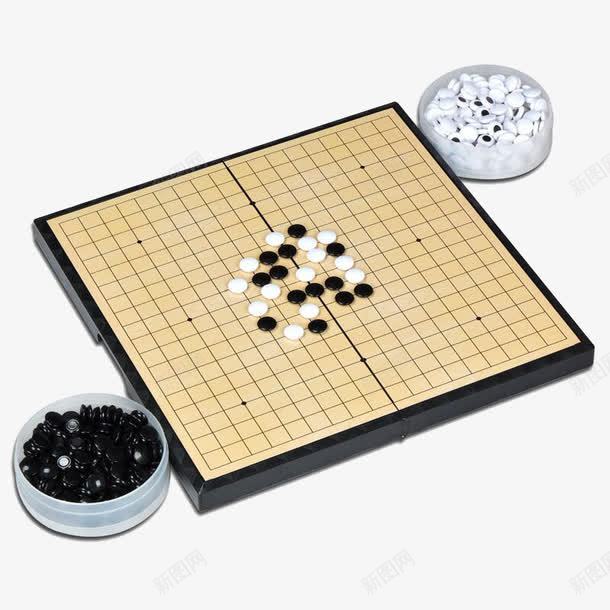 围棋棋盘png免抠素材_88icon https://88icon.com 产品实物 围棋 棋子 棋盘 黑白