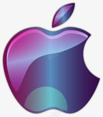 粉色苹果手机iPhoneLOGO图标图标