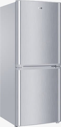 家用灰色电冰箱素材