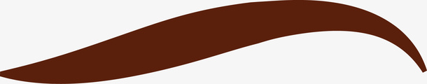 褐色背景眉毛弯曲形状图标图标