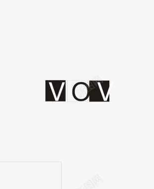 韩国色彩素材VOVlogo图标图标