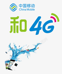 4G套餐海报移动网络高清图片