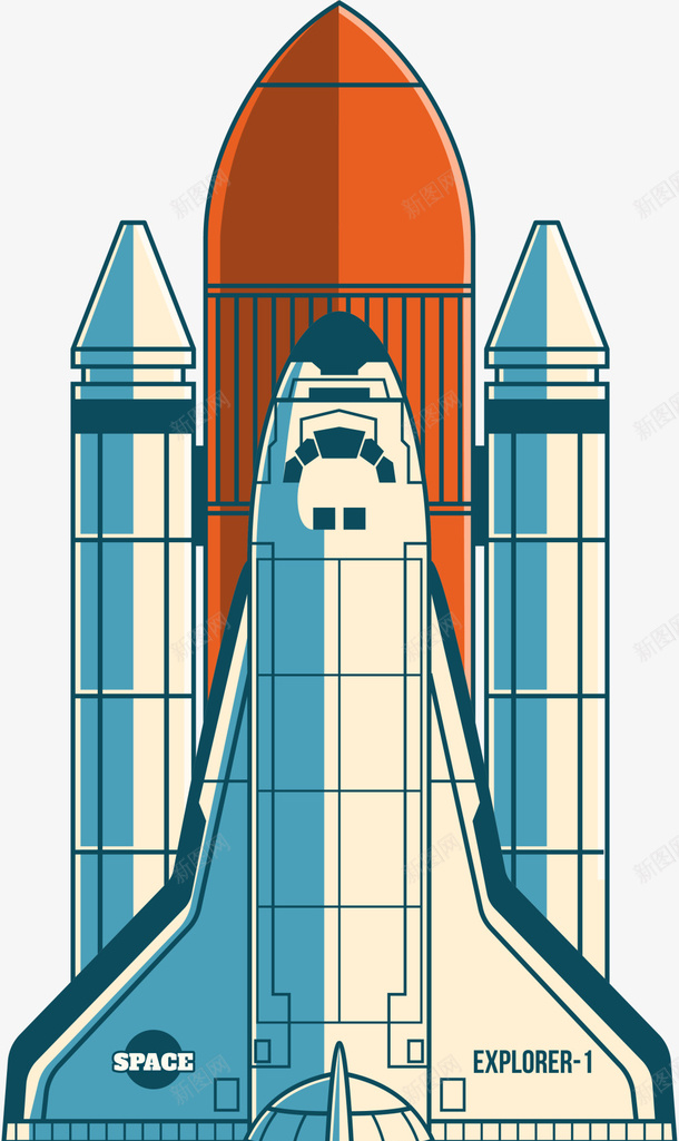 世界航天日白色大型火箭png免抠素材_88icon https://88icon.com 世界航天日 发射火箭 大型火箭 白色火箭 航天飞机 航空