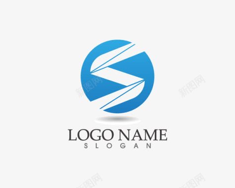 炫彩背景png企业logo图标图标