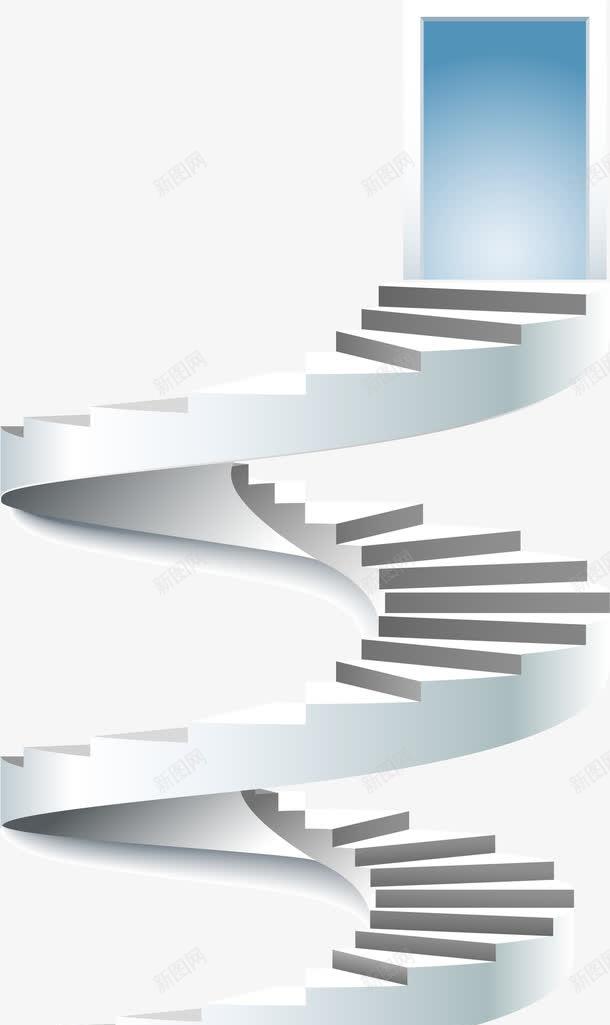 创意铅笔楼梯png免抠素材_88icon https://88icon.com 创意文具 创意铅笔楼梯 旋转楼梯 特色楼梯间 盘旋楼梯 知识之路 知识海洋 笔 走