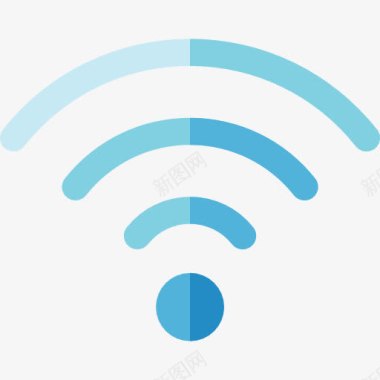 名族图案WiFi图标图标