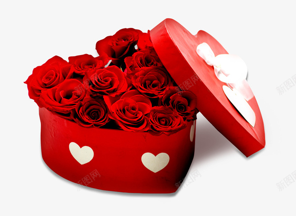 盛放玫瑰花的爱心盒png免抠素材_88icon https://88icon.com 心形 爱心盒 爱情 爱情元素 玫瑰红色 玫瑰花 盒子 红色玫瑰