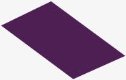 紫色不规则平行四边形素材