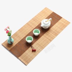 手工编织茶垫素材