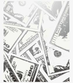 美元钞票矢量图素材