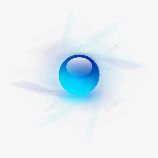 蓝色玻璃珠珠子弹珠png免抠素材_88icon https://88icon.com 弹珠 玻璃珠 玻璃球 珠子 蓝色