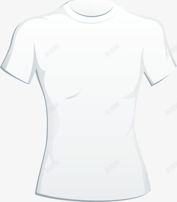 白色T恤衫png免抠素材_88icon https://88icon.com T恤衫免抠png t恤衫 卡通 平面设计 换装游戏 换装游戏素材 时尚男装 服装设计 漫画衣服 白色上衣 短袖 衣服