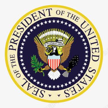 美国总统徽章图标图标