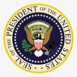 总统美国总统徽章图标高清图片
