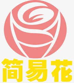 L型或带柄型青花瓷花朵炫丽花朵矢量图图标高清图片