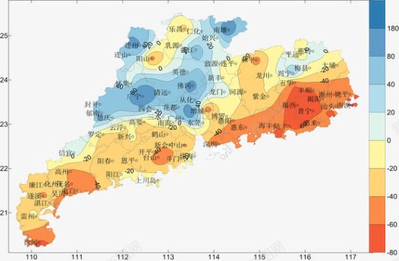 广东省气象局统计图图标图标