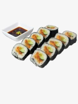 寿司卷肉松寿司高清图片